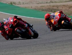 Marc Marquez Raih Podium di MotoGP Aragon 2021, Disanjung Bos Honda