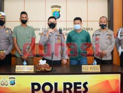 Banpol Pelaku Pemerasan Terhadap Warga Aceh Ditangkap Polisi di Rantau Prapat