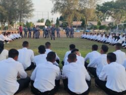Danlanal Lhokseumawe Berikan Motivasi Kepada Calon Bintara, Tamtama TNI AL