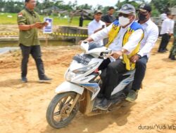 Menteri PUPR Basuki, Perintahkan Perbaikan Tanggul Jebol di Aceh Utara Selesai Sepekan