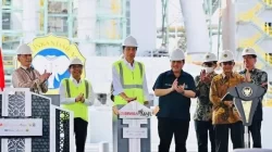Jokowi Resmikan Pabrik Pupuk NPK PIM