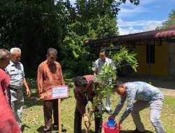 Jasa Raharja Aceh dan Fakultas Hukum Unimal Lakukan Penanaman Pohon Tabebuya