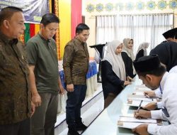 Lulus Seleksi Tenaga Pendidik, Guru PPPK Aceh Utara Tanda Tangan Kontrak