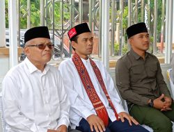 Dandim 0103/Aceh Utara Bersama UAS dan Ulama lainnya dalam peresmian Baiturahman Mart, Sabtu 26/8/2023.