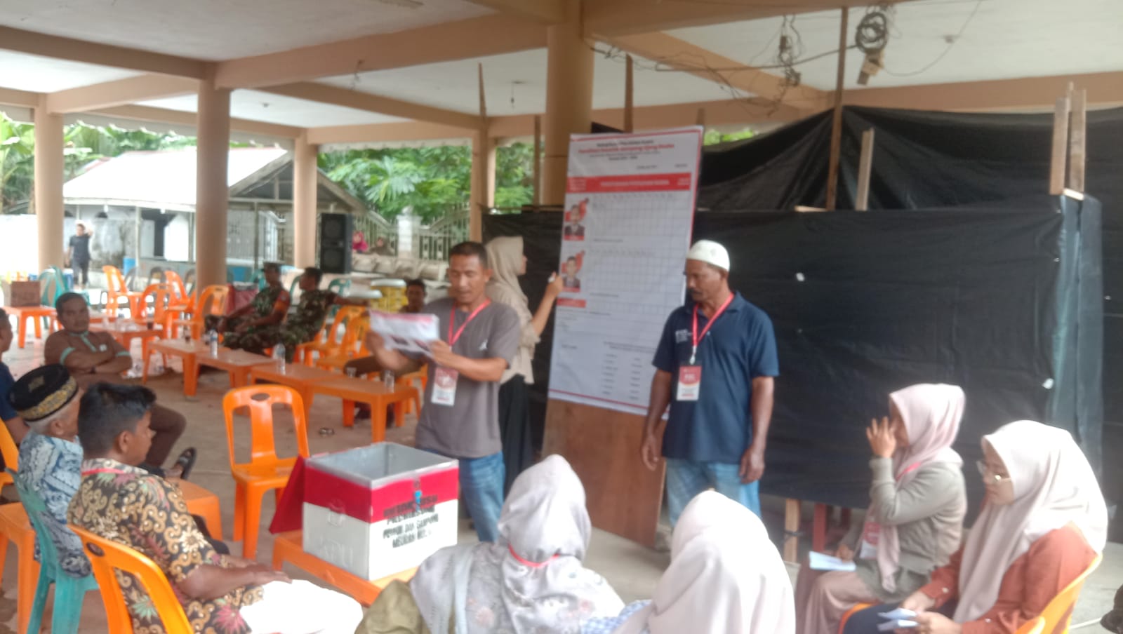 Pemilihan geuchik di Gampong Ujong Reuba, Kecamatan Meurah Mulia, Aceh Utara. Foto: Ist