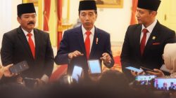 Jokowi Lantik Hadi Tjahjanto Jadi Menko Polhukam dan AHY Jadi Menteri ATR