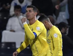 Ronaldo Bikin Gol, Al Nassr Menangi Derby Riyadh