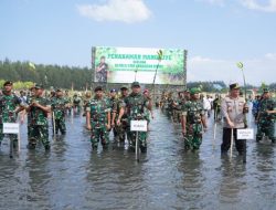 Jenderal TNI Maruli Pimpin Aksi Penanaman Mangrove di Aceh, Ajak Pesta Demokrasi Riang Gembira